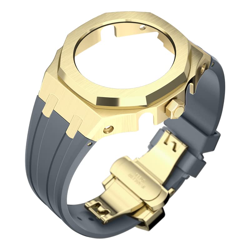Kit bracelet GA2100 caoutchouc SCHIK pour remplacer la résine usée par du métal durable