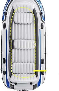 TOMYEUS Inflatable Boat Boat Air Deck Inflatable Floor Kayak Floor Wear-resistant Drop Stitch Foldable Bottom Rowing Canoe Accessories Kayak Gonflable (Color : 150X65X15cm)