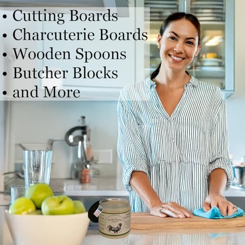 Cutting Board Gel – Wax and Oil Treatment in One – with Food...
