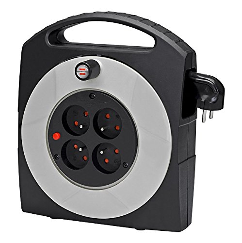 Preisvergleich Produktbild Brennenstuhl Primera Aufwickler, elektrisch, grau, 1091451