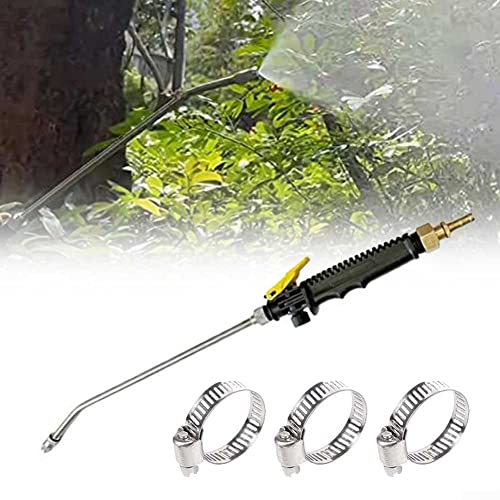 Gartenbewässerungsstab, Sprühlanze, Ersatz, 3/8 Sprühdüse, Gartenschlauch, Sprühstab, für Autowäsche, Blumenbewässerung, Haustierbaden, 30 cm