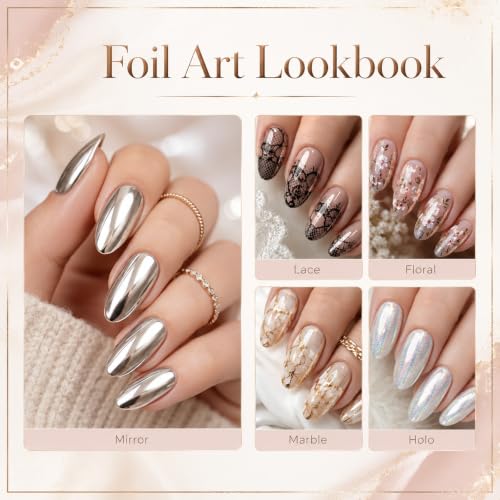 Image of Beetles Nail Foil Glue Transfer Gel for Nails 1PCS 15ML