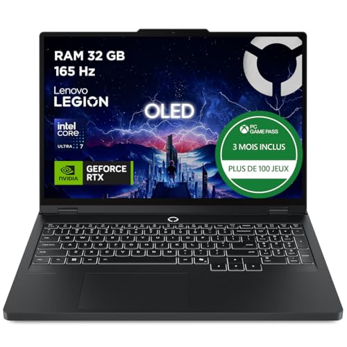 Lenovo Legion Pro 5 16IAX10H PC portable gaming 16 OLED WQXGA 165Hz - photo 3