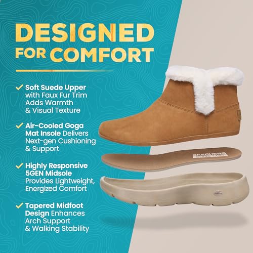 Image of Skechers Women's On-The-GO Go Walk Joy - Bundle Up Boot