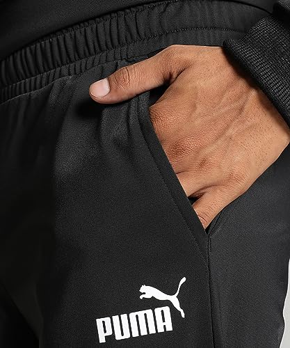 Image of PUMA Men, Tape Poly Suit, Black, XS, (67742901)