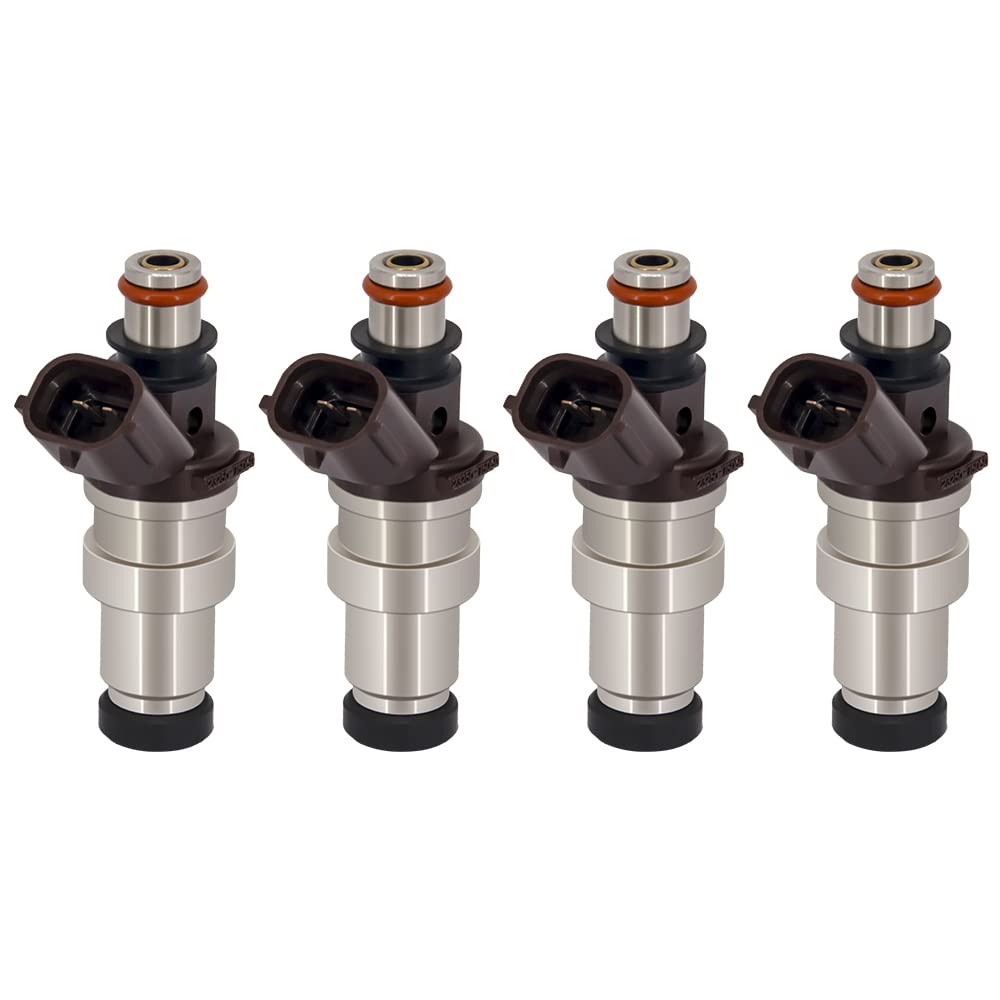 Set Of 4 Fuel Injectors For Toyota Tacoma & 4Runner – Fits 2.7L L4 Engine (Part# 23250-75080)