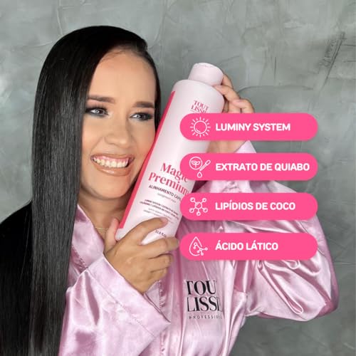 Kit Progressiva Magic Premium - Alinhamento Capilar e Shampoo - Sem Formol 1L