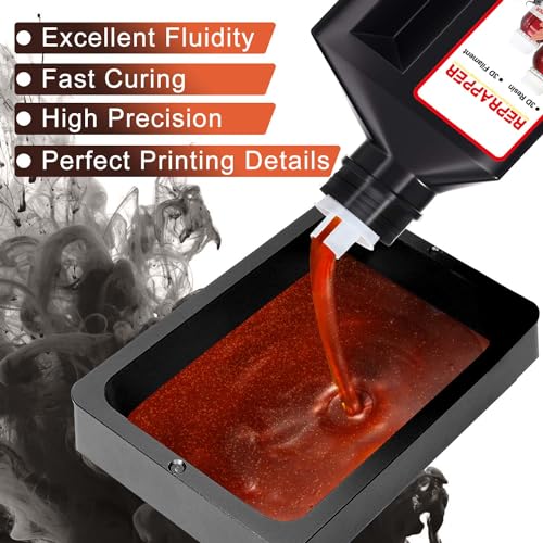 Resina UV rápida con brillo metálico para impresora 3D - Fernando Cortés