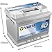 VARTA Automotive DYNAMIC SLI (D15) 12V 63Ah 610A - Nassbatterie KFZ mit Standardausstattung & ohne Start-Stopp System - Starterbatterie für einfachen Energiebedarf - Bleisäurebatterie wartungsfrei