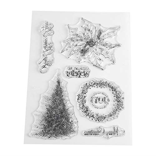 Nikou Silicone Stamp - DIY Silicone Transparent Stamp Sheet Seal Scrapbooking Album Decoration