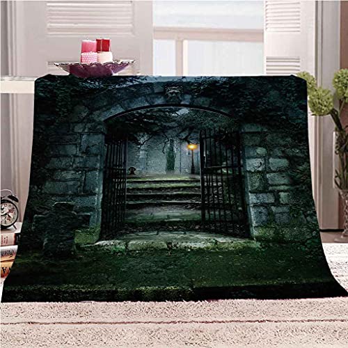 Couverture microfibre 150x200cm pour soirées cinéma et lecture au chaud - 2