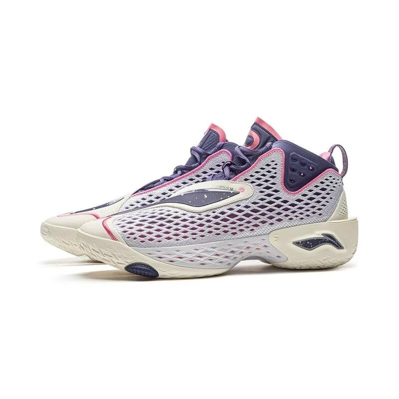 LI-NING BADFIVE5 Men Basketball Shoes Lightweight High Rebound Basketball Outdoor Sneaker ABFV0252