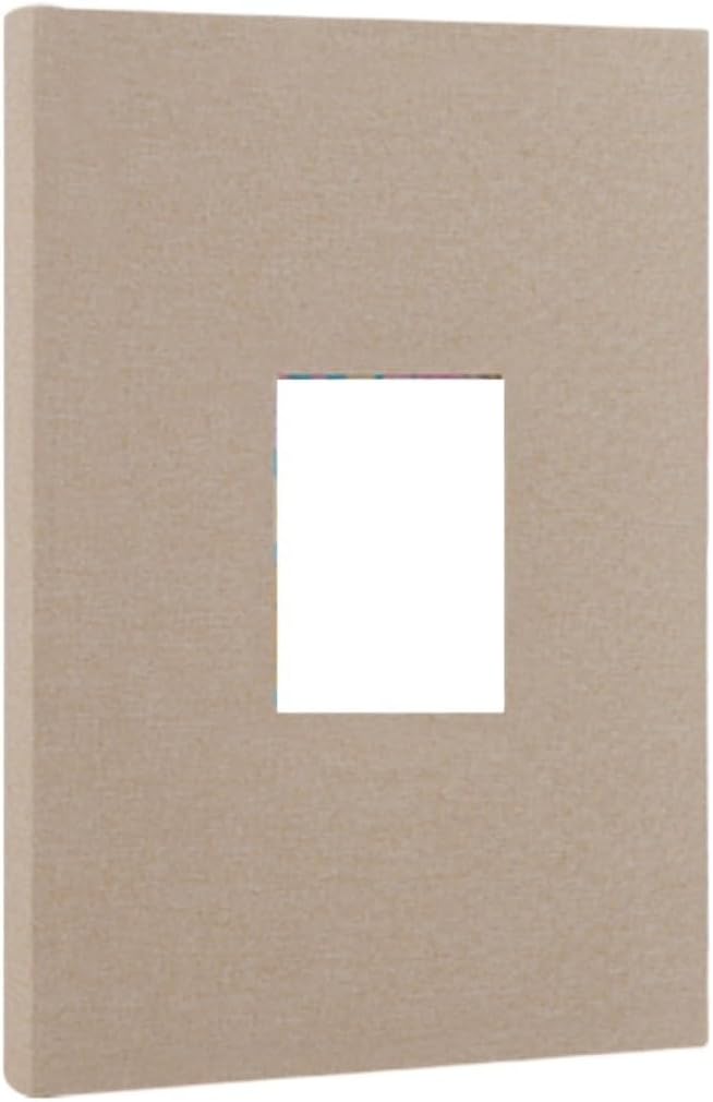 Travel Growth Commemorative Book ﻿ Photo Album Commemorative Album Creative Gift Storage Album Cloth Pocket Album Applicable to Photos, Receipts, Star Cards, etc(E)