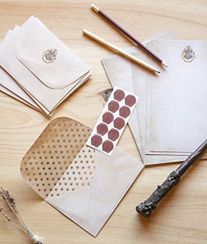 Official Harry Potter Writing Set - Hogwarts Acceptance Letter Writing Set - Harry Potter Letter Writing Set - Harry Potter Gifts - Harry Potter Merchandise