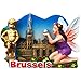 Brüssel, Belgien 3D Kühlschrank Magnet Crafts Souvenir Harz Kühlschrank Magnete Sammlung Reisegeschenk