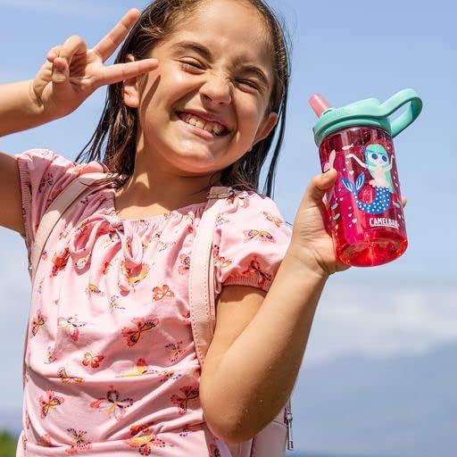 CamelBak Eddy+ Kids Bite Valve Straw Tritan Renew Water Bottle | Kids, with Tritan Renew - Image 2