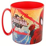Con diseño Spiderman Spiderman- Taza plastico Micro 350 ml (STOR 33404)