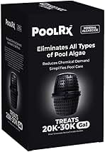 PoolRx Pool Unit #101066 6 Month Algaecide Treats 20k-30k gallons, Black