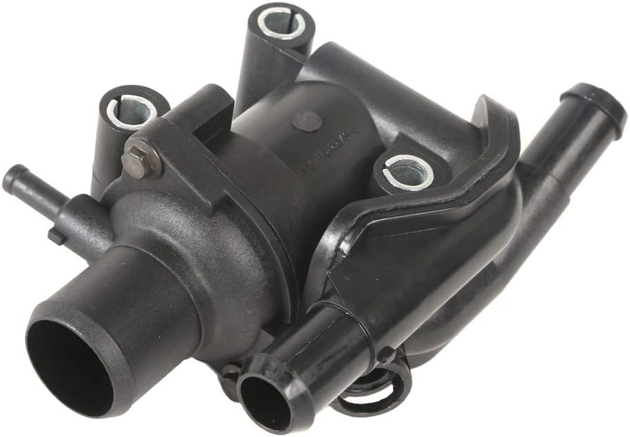 MOCA Thermostat Housing Assembly Fit 2000-2004 for Ford Focus & 2001-2004 for Ford Escape & for Mazda Tribute 2.0L L4 Gas DOHC