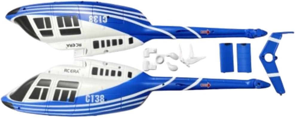 Accessories for RC ERA C138 1/33 Scale Bell 206 Helicopter, Replacement Parts (with Optical Flow Positioning Remote Control)