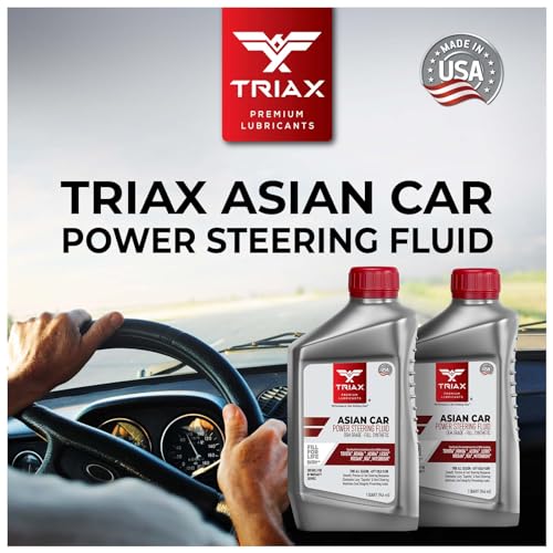image for TRIAX Asian Car PSF, Synthetic Power Steering Fluid, Compatible with H