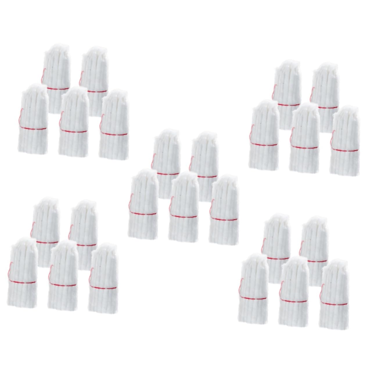VILLCASE Candele Religiose Ad Olio 25 Pezzi Ghee Stoppini in Cotone Stoppini Per Per Candele Per Esperimenti Sicuri Per Produzione e Olio Cotone