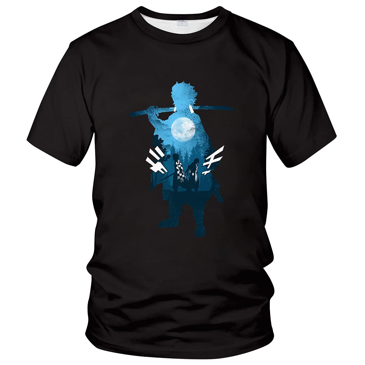 Men's Lemon Slayer T-Shirt Japanese Anime Short Sleeve Tee Tops