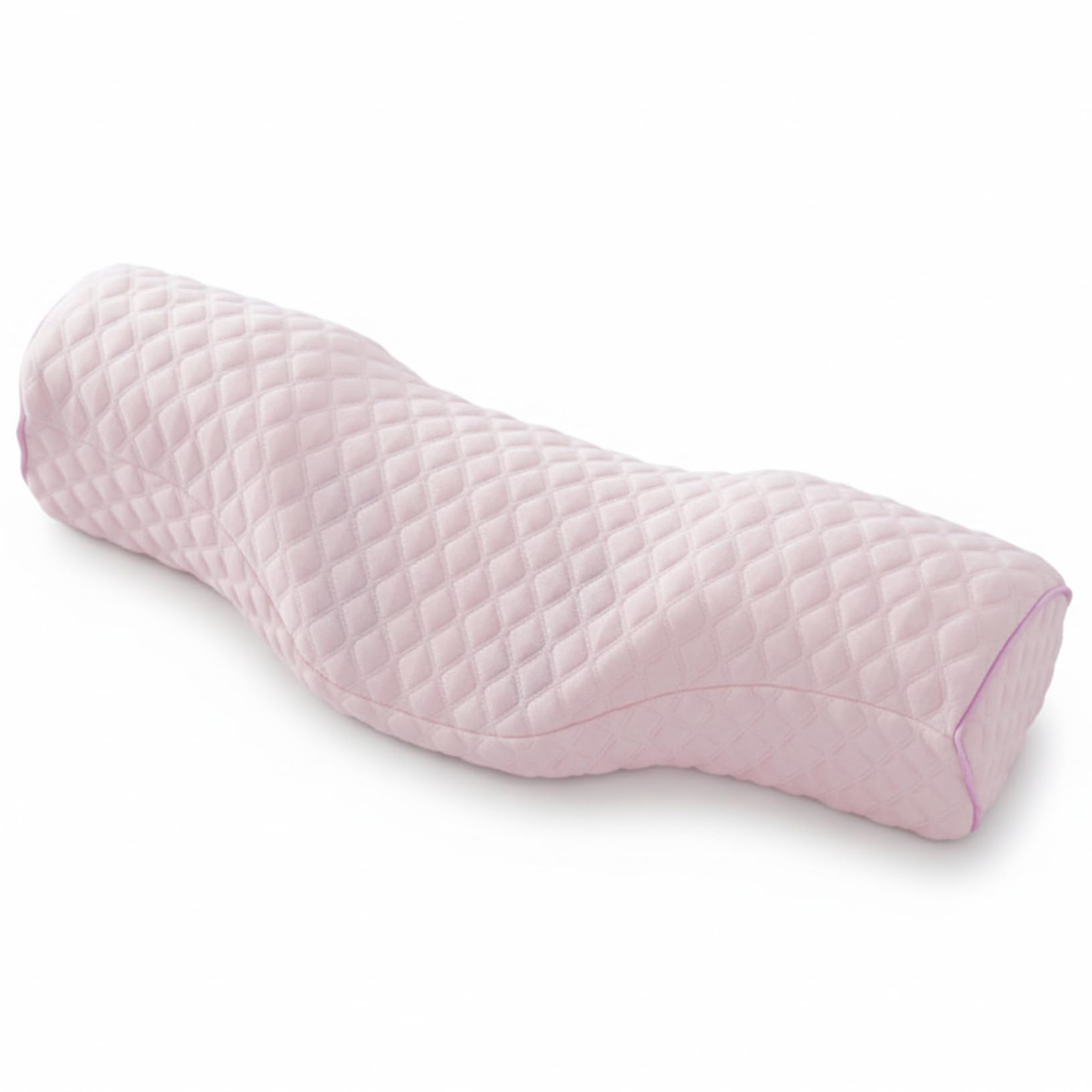 Oreiller cervical en mousse à mémoire de forme haute densité offrant un confort profilé d'exception