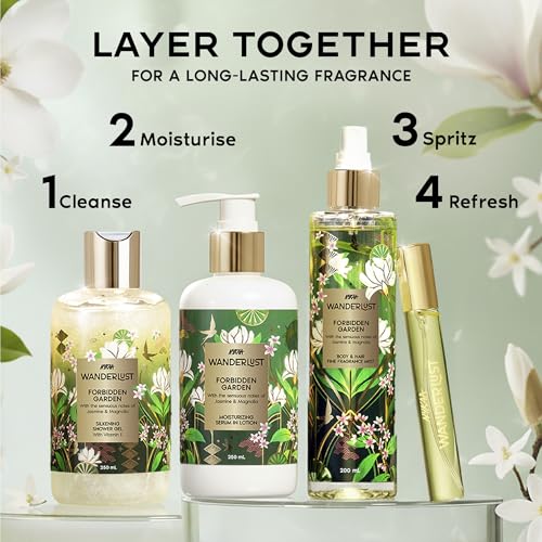 Image of Nykaa Wanderlust Forbidden Garden Eau De Parfum I Travel size, mini Perfume for Women - 16 ml I Jasmine and Magnolia Perfume | Long-Lasting, Travel‐Friendly, Vegan,Paraben‐Free, IFRA Certified