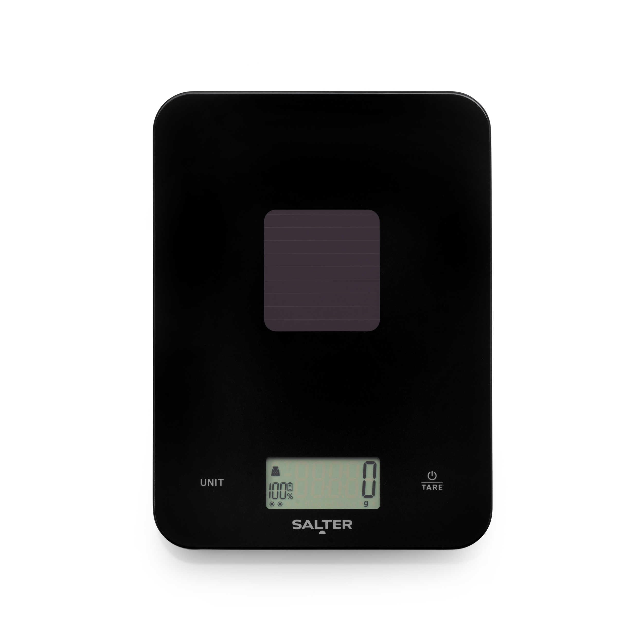 Salter Expert Kitchen Electronic Scale, Solar Powered, 15 Kg Capacity