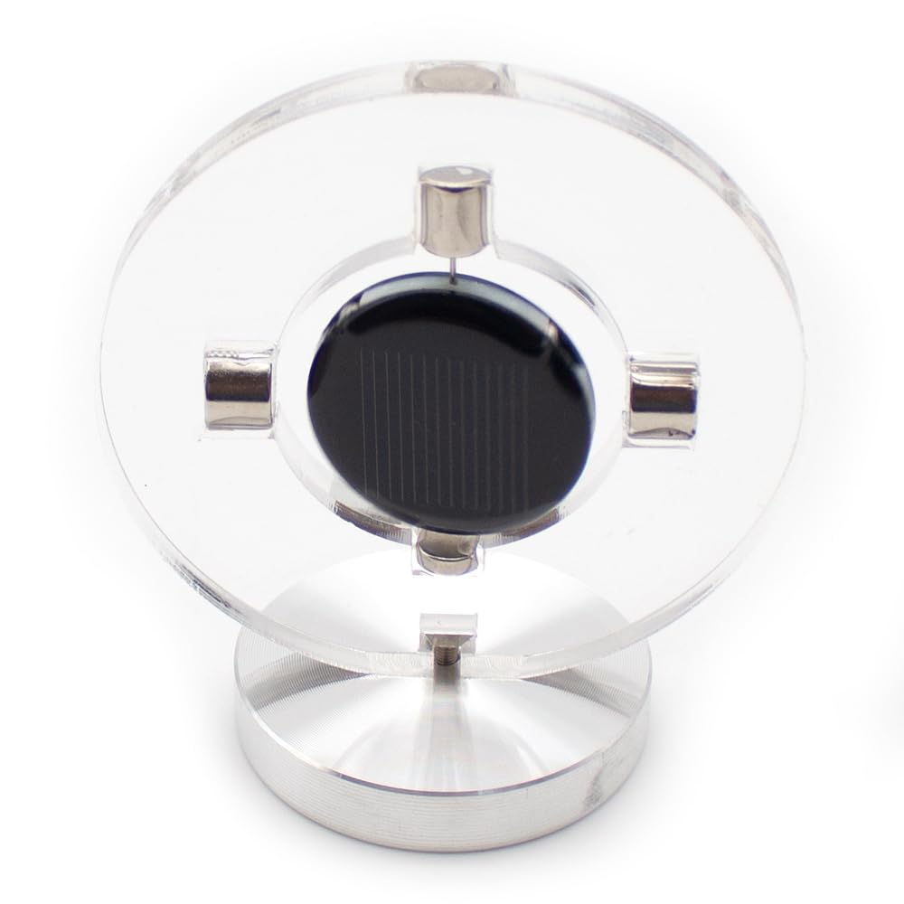 Toplionace Motore a Levitazione Magnetica ad Energia Solare Ultra Sensibile, Decorazione da Scrivania - Mendocino Motor, Gadget Tecnologico Galleggiante Creativo