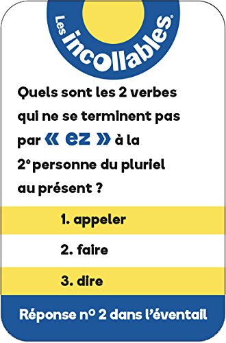 Les Incollables - Jeu de Conjugaisons Flash !