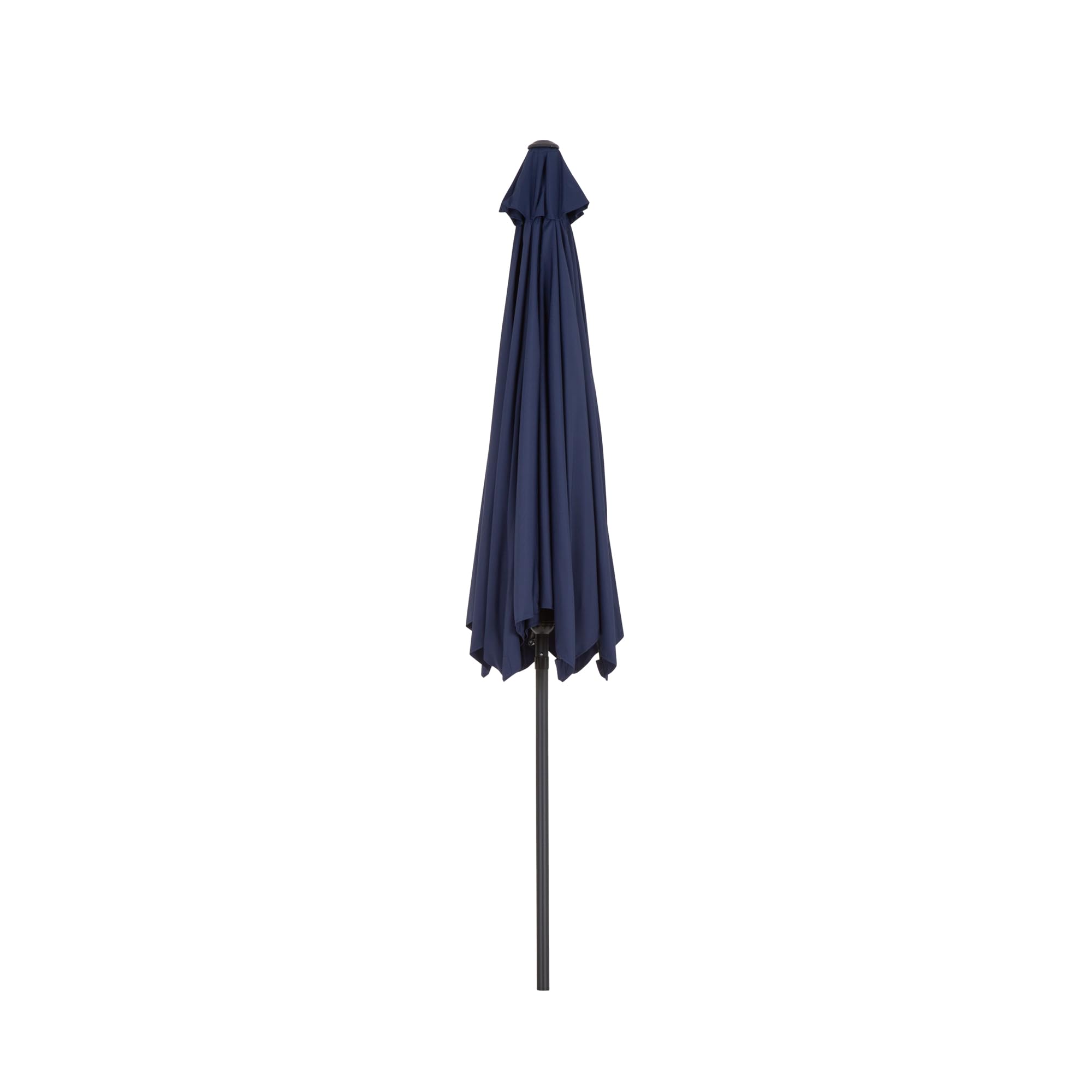 PATIO Sonnenschirm 3 m blau Stahlgestell und Kurbelmechanismus