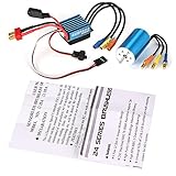 Der ESC ist mit einem sensorlosen bürstenlosen Motor kompatibel.