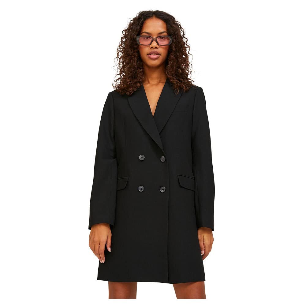 JJXX Women's Jxmary Blazer Dress Sn Dress, Black, 6