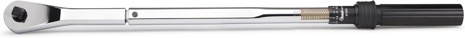 Central Tools 97353A Click Style Torque Wrench, 30 – 250 Ft-Lb, 1/2" Drive