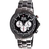 ruhla chronograph Stoppfunktion Gardé Ruhla-Quartz Uhr Herren Edelstahl Chronograph Modell 91197 mit Saphirglas