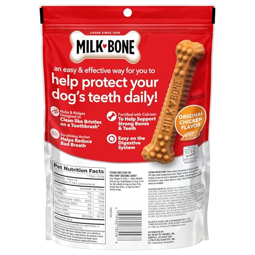 Image of Milk-Bone Brushing Chews, Small /Medium, Original Flavor, 45 Dental Treats