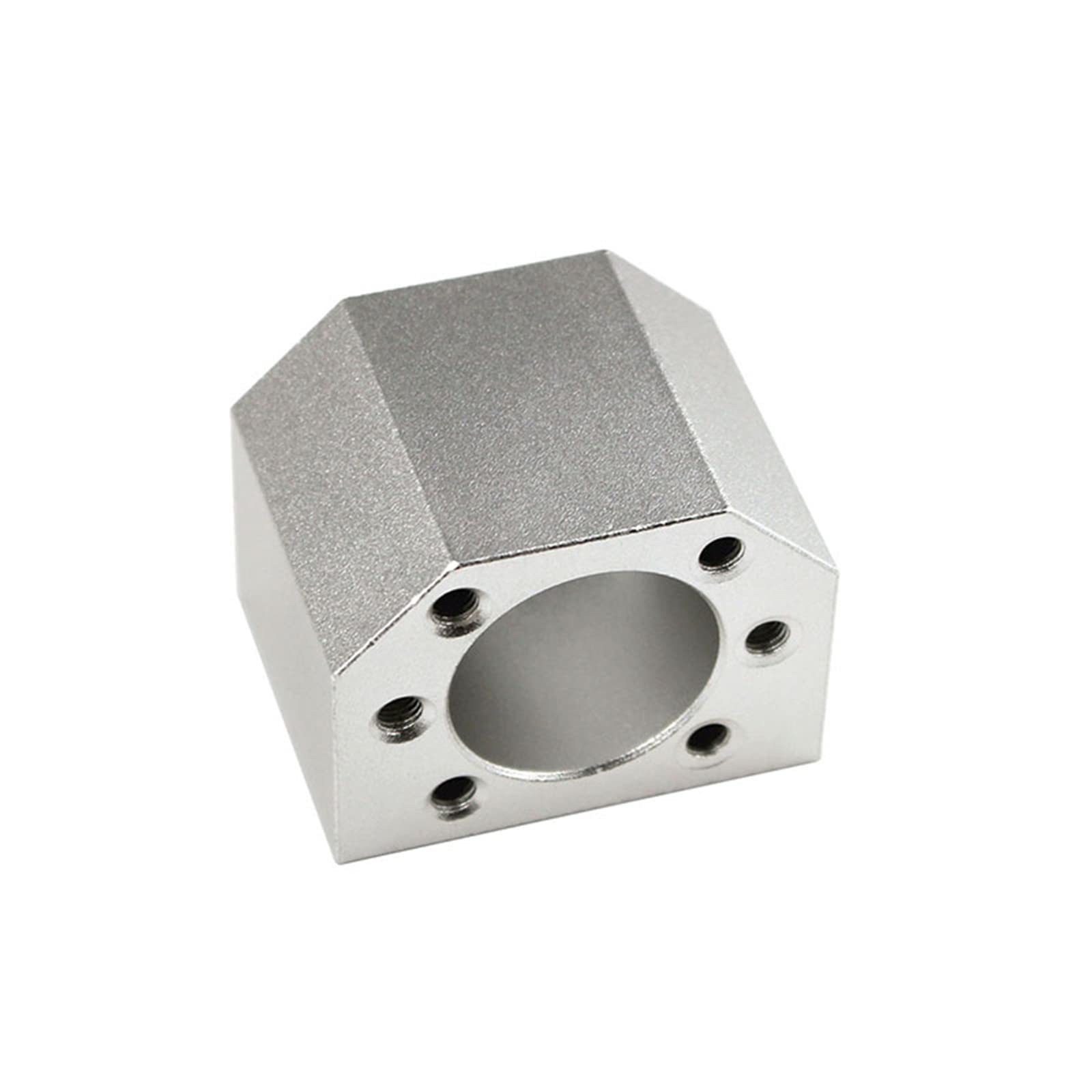 SFU1605 Husillo de bolas de 750 mm, tornillo de potencia de acero inoxidable con soporte BK12/BF12, carcasa de tuerca DSG16H y juego de embrague CNC