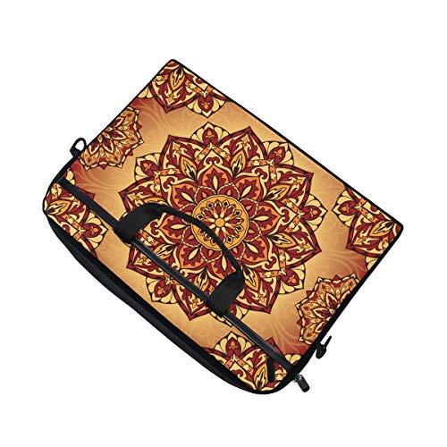 Bandolera medieval de diseño hippie con protección para portátil de 14" 5