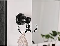 Vista 2 de Moen Y2603bl Banbury - Gancho doble para bata, color negro mate