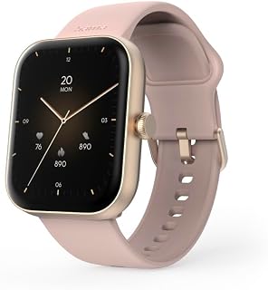 Hama Smartwatch, Farbdisplay 1,65“, Telefonfunktion, IP68, rosé