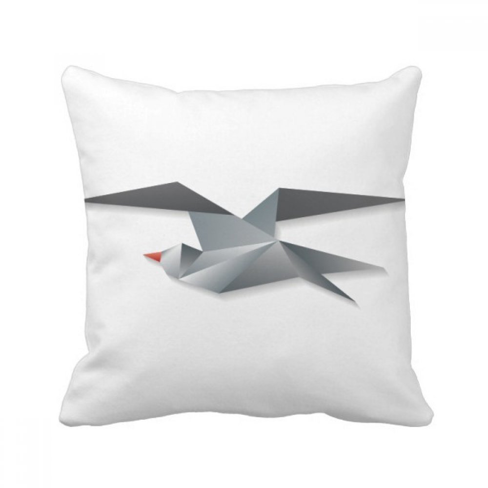 Oreiller de projection oie origami multicolore pour embellir votre canapé de salon
