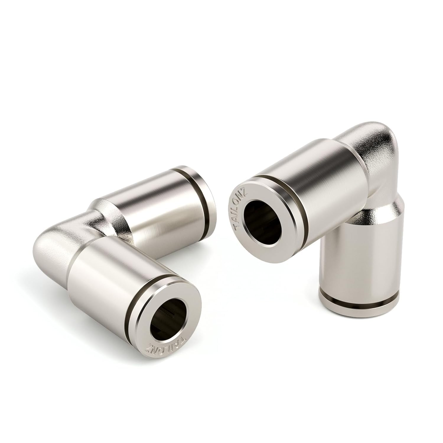Raccord coudé 1/2 OD de tuyauterie pneumatique rapide PV-1/2