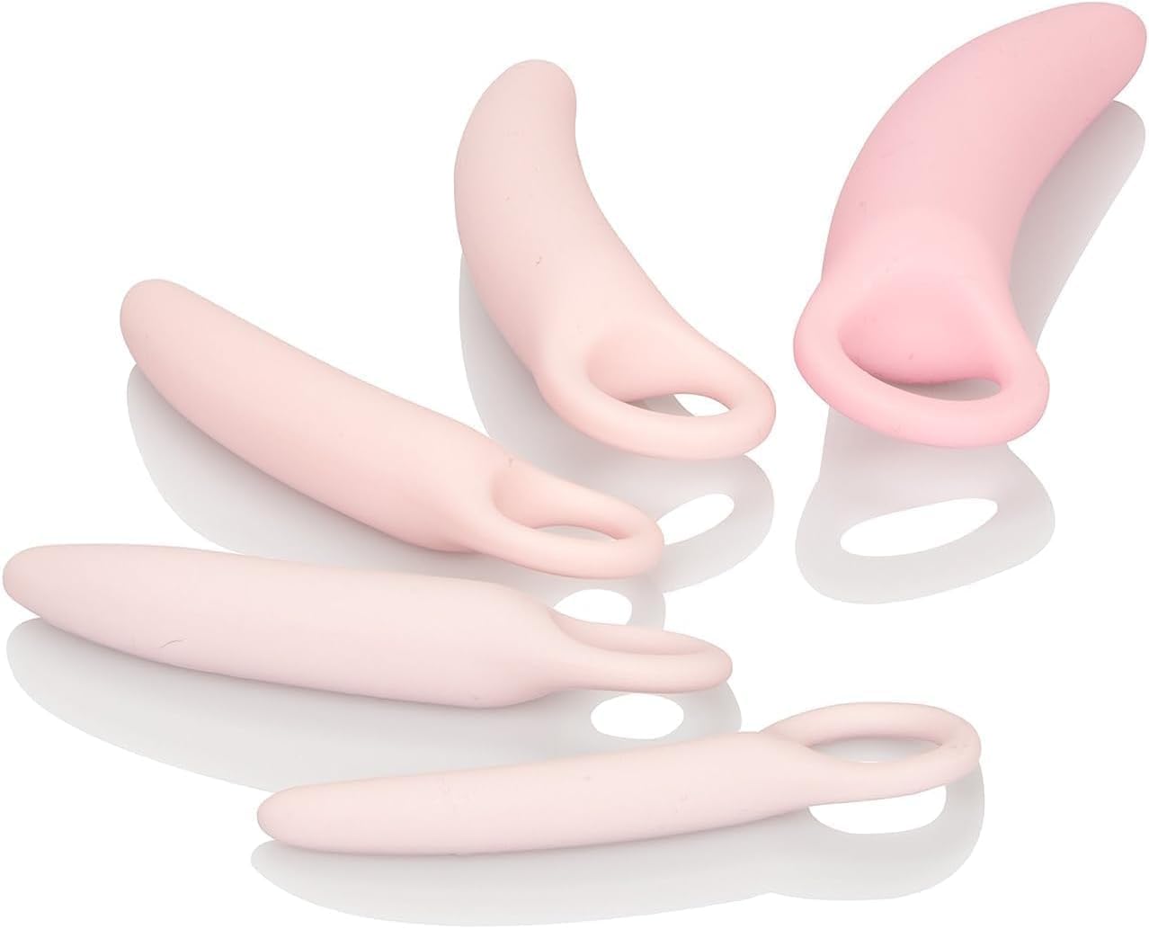 Silicone Dilatador 5 Piezas - 310 gr, Rosa