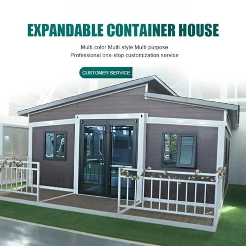 20ft/30ft/40ft Prefab Tiny Home to Live in for Adults Prefabricated Folding Expandable Container House Mobile Modular with 2 3 4 Bedroom Full Equipped Bathroom & Kitchen Villa Vacation Hotel Apartment - Image 4