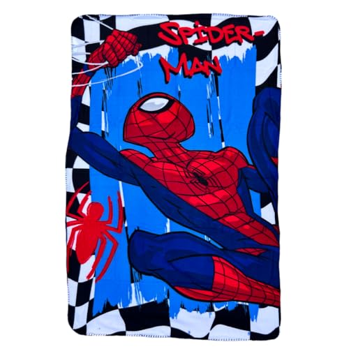 Manta infantil Spiderman Marvel 100 x 150 cm manta polar 100% suave poliéster 210 gsm