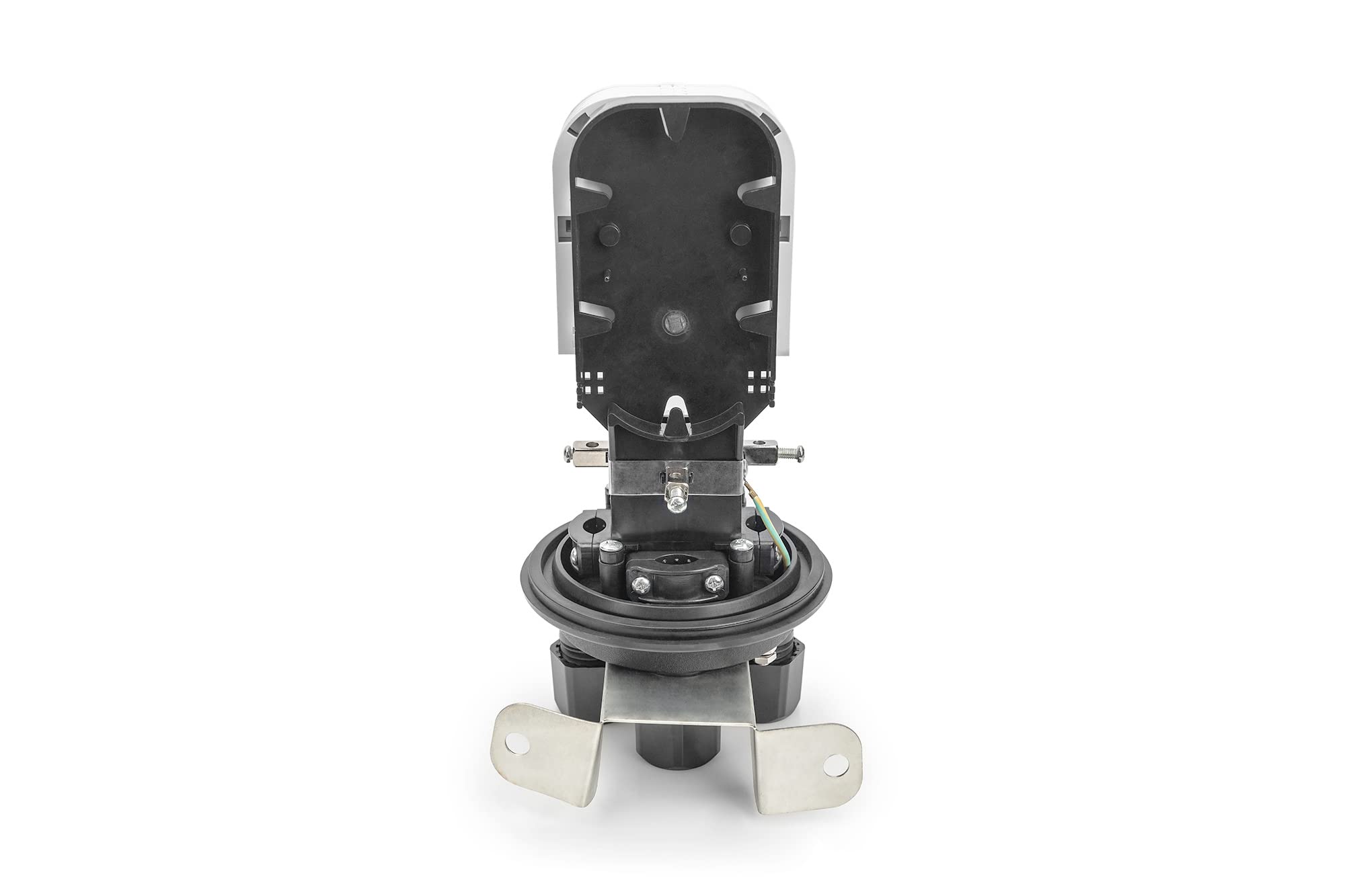DIGITUS FO chiusura di giunzione a cupola - per 48 fibre ottiche - classe di protezione IP68 - protezione antierosione - chiusura di giunzione - nero