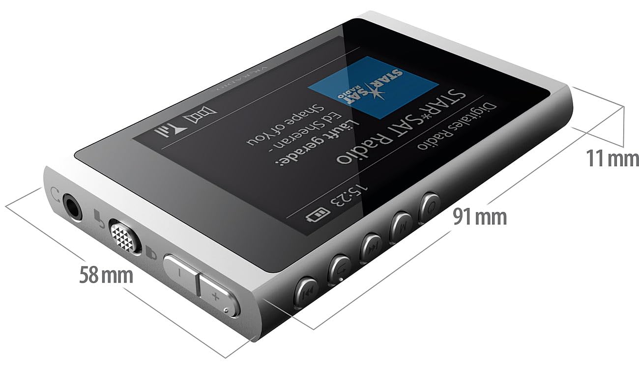 Radio de poche DAB+/FM rechargeable DOR-350.mini avec écouteurs [VR-Radio]