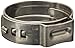 Size 3/4" (19.8 mm), Oetiker Stepless Ear Clamps, Single Ear Hose Clamps (25 Pack)